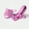 1 Dozen Metal Suspender Clips Durable Sewing Clips Plastic Grip Included Size 1 Inch Lilac Color